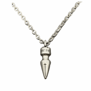 Joyagoo Spreadsheets Chrome heart necklace