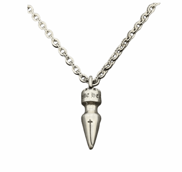 Joyagoo Spreadsheets Chrome heart necklace