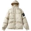 Joyagoo Spreadsheets Stone Island Crinkle Reps Down Puffer Jacket Black Coat Medium