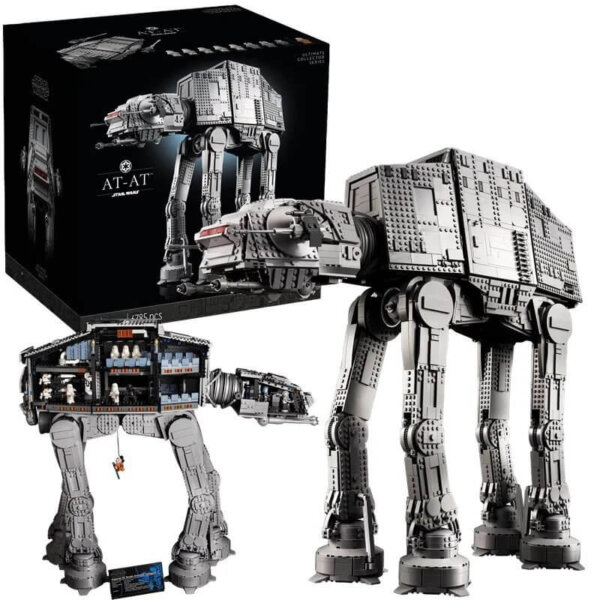 High-difficulty building block toy: All-Terrain AT-AT Walker (compatible with LEGO Star Wars)